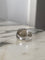 Bague 47 Bague chevalière en or blanc 18k et diamants 58 Facettes
