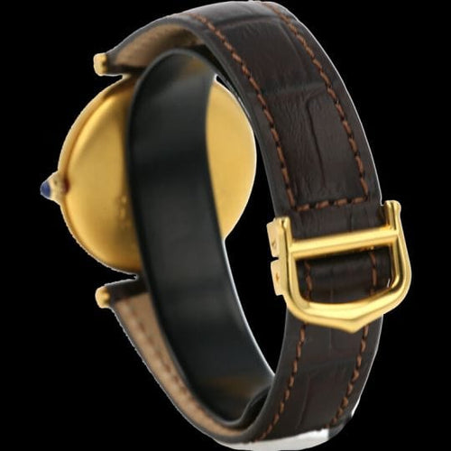Montre Cartier Montre Must De Cartier Vermeil 58 Facettes MT41230