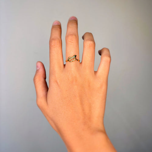 Bague 54 Bague Serpent - Or jaune & Diamants 58 Facettes 250289R