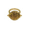 Bague en or jaune et Murano
