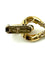 Collier VAN CLEEF & ARPELS. Collier vintage en or jaune 18K, ivoire et diamants 58 Facettes