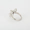 Bague 53 MELLERIO - Marie-Antoinette - Bague or gris, diamants, saphir 58 Facettes J1WG111-SD53