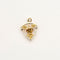 Pendentif Pendentif 3 ors en forme de bouclier 58 Facettes LP951/BET
