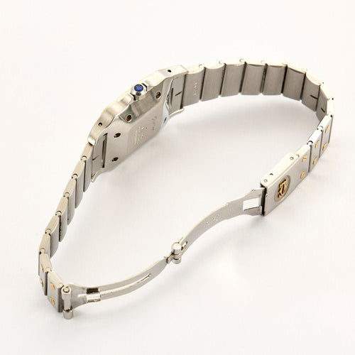 Montre CARTIER - Santos - Montre vintage acier et or 58 Facettes 250109
