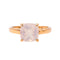 Bague 52 Bague Or rose Quartz 58 Facettes 4342804RV
