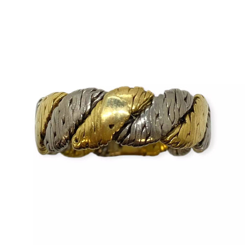 Bague 63 Bague deux ors 58 Facettes 330067911