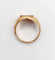 Bague 59 Bague chevalière victorienne fleur ciselée en or rose 18k (circa 1890) 58 Facettes A06408