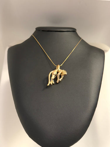 Pendentif Cartier Pendentif Panthère suspendu en or jaune 18 carats 58 Facettes