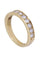Bague 52 DEMI-ALLIANCE DIAMANTS 58 Facettes 88031