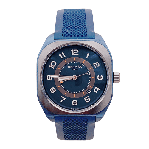 Montre Montre Hermès, "H08", titane, caoutchouc. 58 Facettes 34662