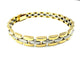 Bracelet CARTIER. Collection "Panthère", bracelet or jaune et acier (full set) 58 Facettes