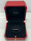 Bague 46 Alliance Cartier Etincelle or blanc et diamants 58 Facettes