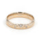 Bague 54 Bague Alliance Or jaune, Or blanc Diamant 58 Facettes 1719172CN