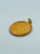 Pendentif pièce de 20 Francs Napoléon 3 en or