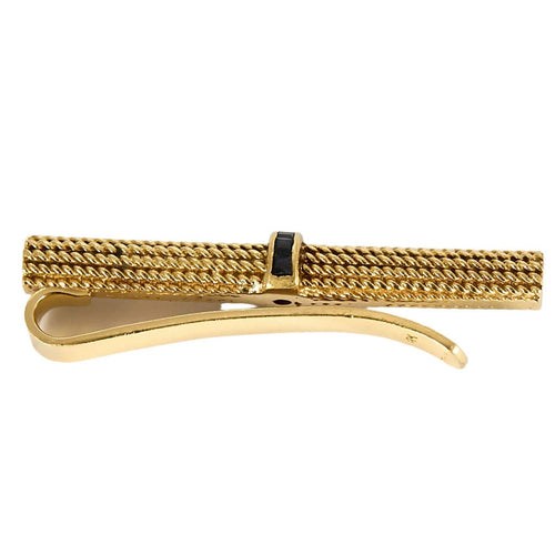 Broche Tiffany & Co.Epingle à cravatte en or jaune et saphir calibrés. 58 Facettes COL3287