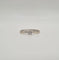 Bague 50 Solitaire or blanc serti d'un diamant 58 Facettes