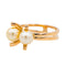 Bague 52 Bague Or rose Perle 58 Facettes 3428101CN