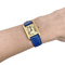 Montre Montre Cartier "Tank Must" argent plaqué or, cuir. 58 Facettes 34339