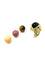 Bague 52 GILBERT ALBERT. Bague or jaune 18K et billes interchangeables 58 Facettes
