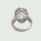 Bague 48 BAGUE DE DESIGN CONTEMPORAIN DU XXE SIÈCLE en OR 18 carats et PLATINE 58 Facettes Q855A