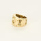 Bague 44 Bague gourmette en or jaune 58 Facettes MAN1917X3