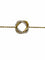 Bracelet Bracelet Poiray Tresse or et diamants 58 Facettes 1075