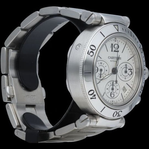 Montre Montre Cartier Pasha Seamaster Chronographe 42 mm 58 Facettes MT42146