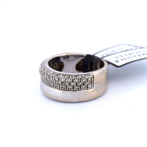 Bague 58 Bague en or avec diamants vintage 58 Facettes