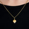 Pendentif Pendentif coquillage or jaune perle de culture 58 Facettes LP945