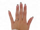 Bague 60 bague CARTIER alliance 1895 2mm crb4078000 t60 en platine 950 3.1gr 58 Facettes 270122