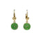 Boucles d'oreilles Boucles d'oreilles - Or & Jade 58 Facettes 250036R