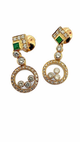 Boucles d’oreilles vintage Chopard 58 Facettes