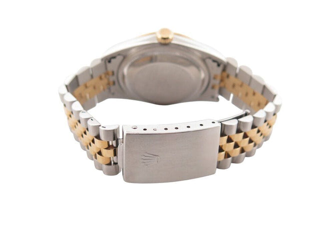 Montre vintage montre ROLEX datejust 16233 jubilee 36mm automatique or 18k & acier 58 Facettes 268501