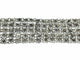 Bracelet Bracelet manchette en argent égyptien à cinq rangs de maillons 58 Facettes