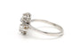 Bague 58 Bague Art Déco en or blanc sertie de diamants 58 Facettes 19736