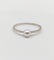 Bague 56.5 Bague Art Déco or blanc ornée d'une perle 58 Facettes A05394