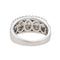 Bague 54 Bague Or blanc Diamant 58 Facettes 3858360RV