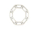 Collier bracelet DINH VAN chaine a maillons xl en argent massif 925 55gr  sterling 58 Facettes 266219
