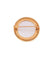 Broche Broche composée d’un cristal d’Essex, en or jaune 58 Facettes