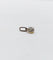 Pendentif or blanc diamant taille ancienne serti griffes (circa 1900)