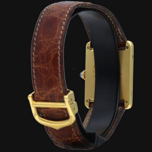 Montre Cartier Montre Tank Vermeil 58 Facettes MT42220