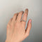 Bague Demi-Alliance - Or & Diamants 58 Facettes 150192R