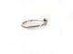 Bague 53 bague juliette juliette paris trait d'union entourage diamant or j0383w 53 58 Facettes 266196
