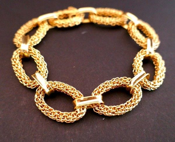 Bracelet Bracelet En Or Jaune 18 Carats, Gay Frères. 58 Facettes 1021213