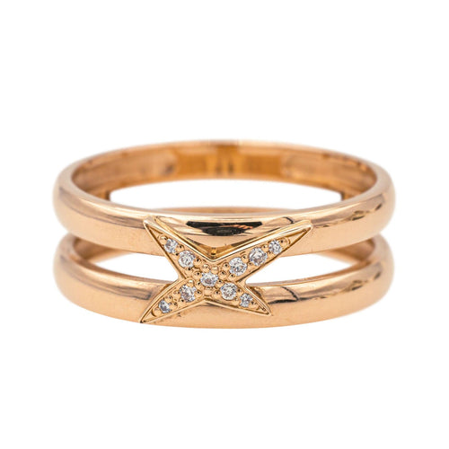 Bague 55.5 Mauboussin Bague Etoilement Divine Or rose Diamant 58 Facettes 4098663RV