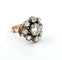 Bague 54 Bague victorienne ancienne sertie de diamants de 2,60 carats provenant de vieilles mines 58 Facettes