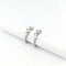 Boucles d'oreilles Boucles d'oreilles en or blanc et diamants 58 Facettes 30472