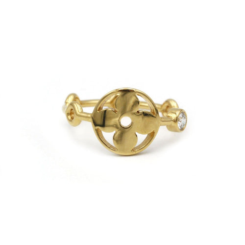 Bague 50 Bague Monogramme Berg Skin - Louis Vuitton 58 Facettes 250008R