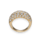 Bague 46 Bague jonc petit doigt en or jaune 18K avec 1,80 ct de diamants H-VS – Taille 46 58 Facettes