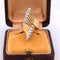Bague 45 Bague en or jaune avec diamants 58 Facettes